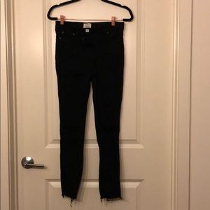 J. Crew Lookout High Rise Skinny Jeans